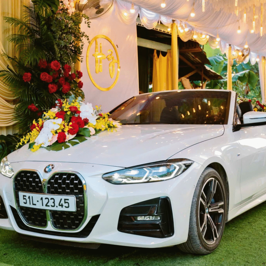 Xe cưới mui trần bmw 430i